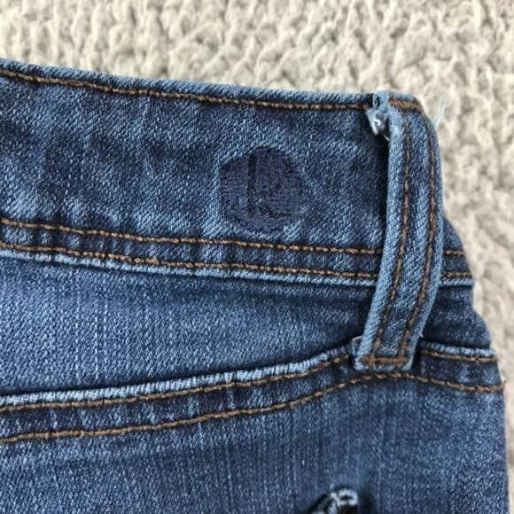 KENSIE Womens Size 4/27 Mid Rise Medium Wash Stretch Denim Skinny Ankle Jeans - Picture 4 of 15